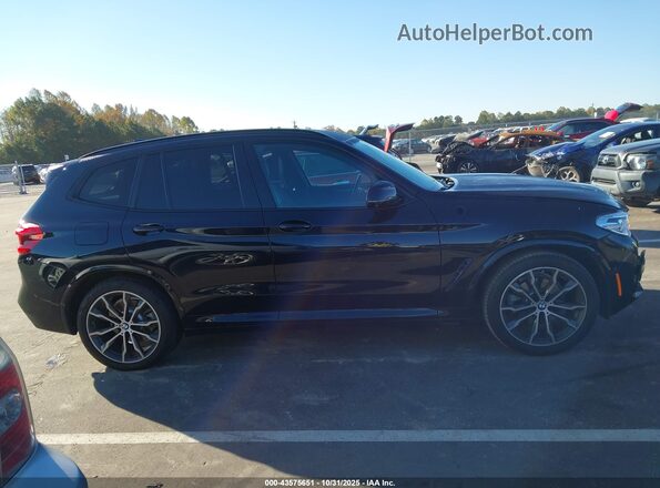 5UXTY3C08L9B77304 2020 BMW X3 Dark Blue Вид щитка приладів