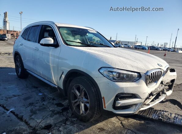5UXTY3C08M9E99720 2021 BMW X3 White 