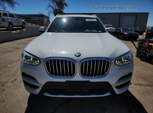 5UXTY3C09L9B65341 2020 BMW X3 Белый Вид спереди