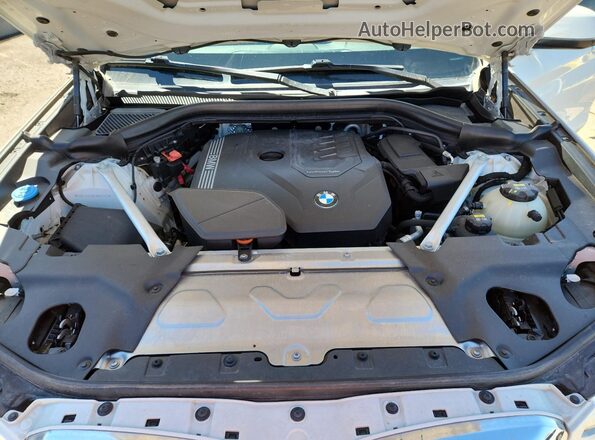 5UXTY3C09L9B65341 2020 BMW X3 Белый Вид задней части салона