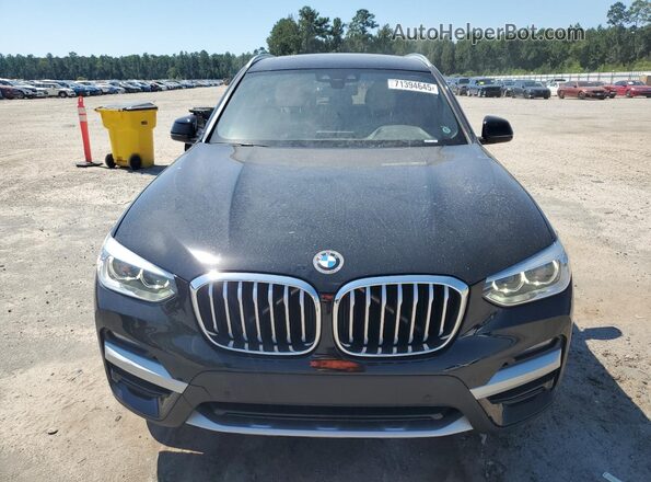 5UXTY3C09LLE54738 2020 BMW X3 Черный Вид спереди