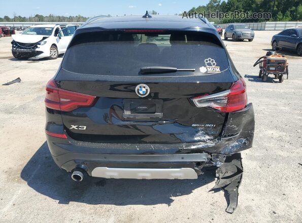 5UXTY3C09LLE54738 2020 BMW X3 Черный Вид сзади