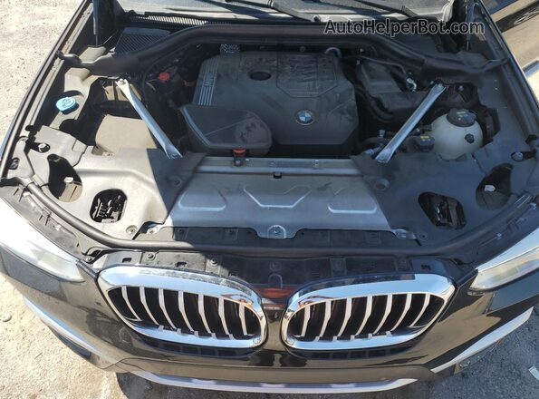 5UXTY3C09LLE54738 2020 BMW X3 Черный Вид подкапотного пространства
