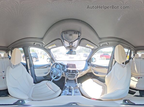 5UXTY3C09LLE54738 2020 BMW X3 Черный Панорамный вид салона 360°