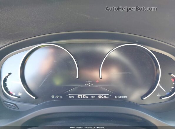 5UXTY3C09M9E10737 2021 BMW X3 Blue Հետևի նստատեղերի տեսք