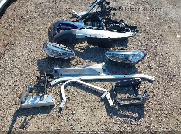 5UXTY3C09M9E10737 2021 BMW X3 Blue Սարքավորումների վահանակի տեսք