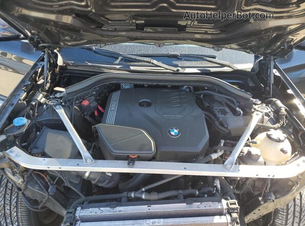 5UXTY3C09M9E25044 2021 BMW X3 Black Շարժիչի բաժամունքի տեսք