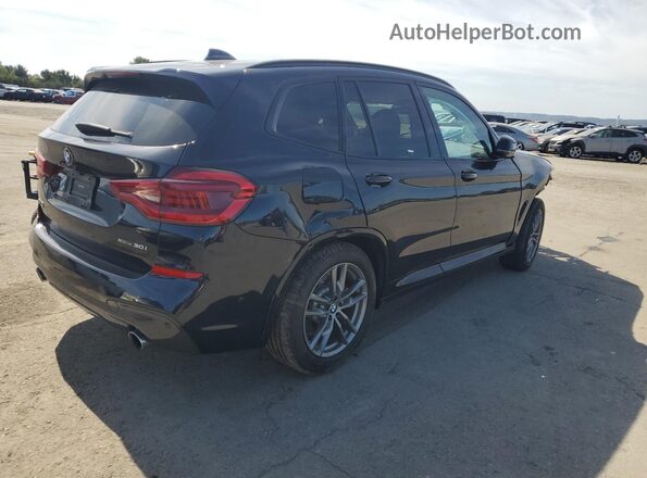 5UXTY5C00L9B93105 2020 BMW X3 Blue Tył prawy