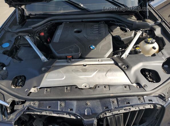 5UXTY5C00L9B93105 2020 BMW X3 Blue Widok komory silnika