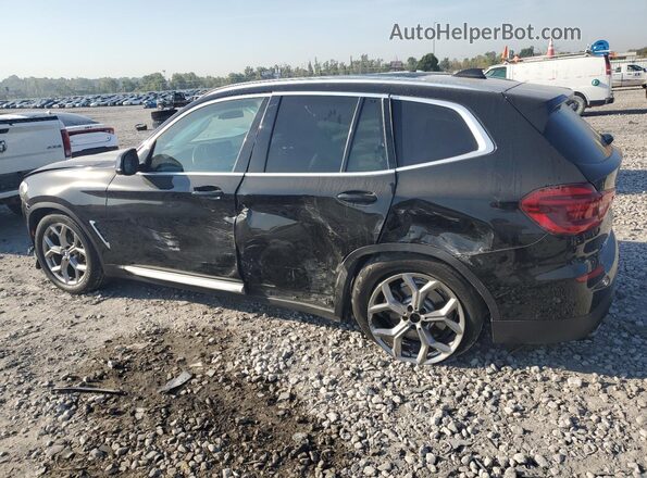 5UXTY5C00M9E25350 2021 BMW X3 Черный 