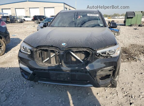 5UXTY5C00M9E25350 2021 BMW X3 Черный 