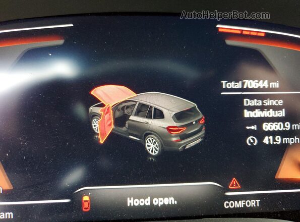 5UXTY5C00M9E25350 2021 BMW X3 Черный 