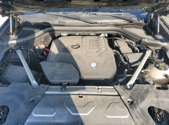 5UXTY5C00M9E25350 2021 BMW X3 Черный 