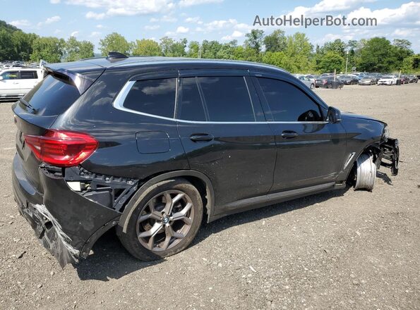5UXTY5C01L9C08744 2020 BMW X3 Black Tył prawy