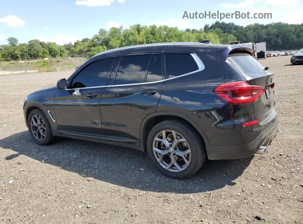 5UXTY5C01L9C08744 2020 BMW X3 Black Tył lewy