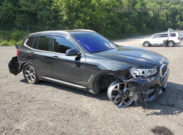 5UXTY5C01L9C08744 2020 BMW X3 Black Przód prawy