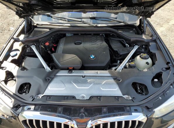 5UXTY5C01L9C08744 2020 BMW X3 Black Widok komory silnika