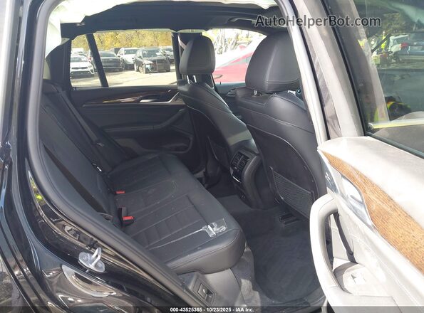 5UXTY5C01L9C62075 2020 BMW X3 Black VIN կոդի պիտակի տեսք