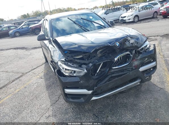 5UXTY5C01L9C62075 2020 BMW X3 Black Դիմացի տեսք