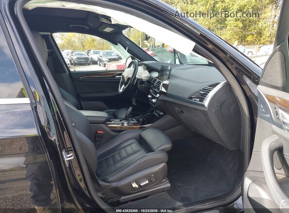 5UXTY5C01L9C62075 2020 BMW X3 Black Սալոնի դիմացի տեսք