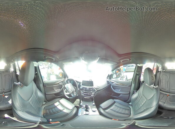 5UXTY5C02L9B63944 2020 BMW X3 Gray 360 interior view