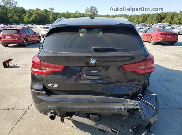 5UXTY5C02M9H28579 2021 BMW X3 Черный 