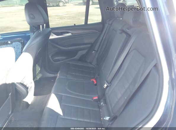 5UXTY5C03L9B37174 2020 BMW X3 Blue Vista de la etiqueta del VIN