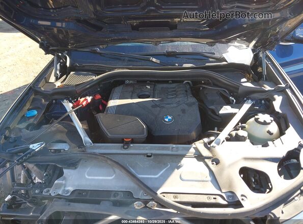 5UXTY5C03L9B37174 2020 BMW X3 Blue Vista trasera