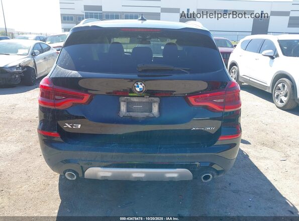 5UXTY5C03L9D45975 2020 BMW X3 Black 
