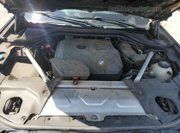5UXTY5C04L9B74721 2020 BMW X3 Black Շարժիչի բաժամունքի տեսք