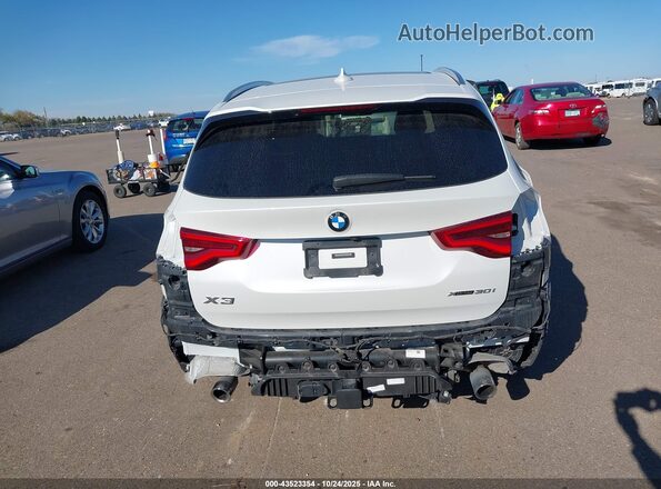 5UXTY5C05M9E25263 2021 BMW X3 White 