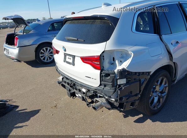 5UXTY5C05M9E25263 2021 BMW X3 White 