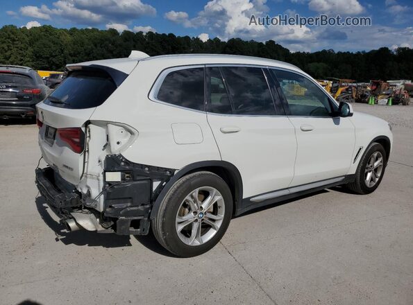 5UXTY5C06L9C58720 2020 BMW X3 White უკანა მარჯვენა
