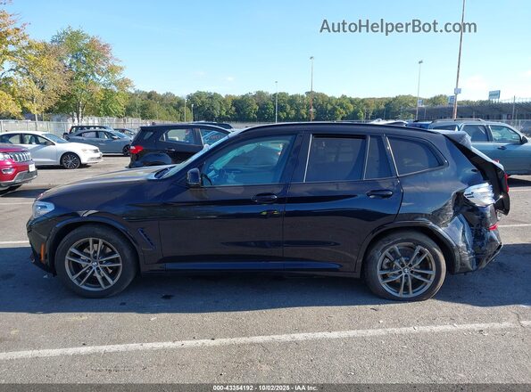 5UXTY5C08L9B49045 2020 BMW X3 Black 360 interior view