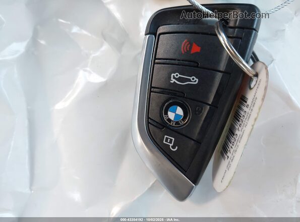 5UXTY5C08L9B49045 2020 BMW X3 Black Dashboard view