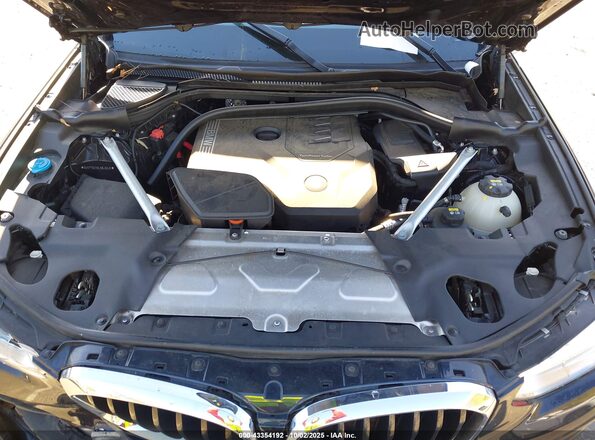 5UXTY5C08L9B49045 2020 BMW X3 Black Rear view