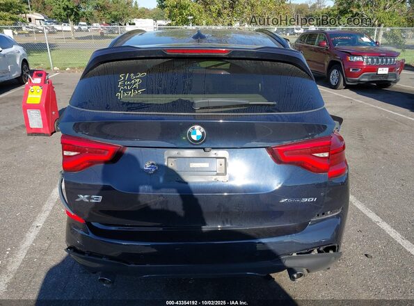5UXTY5C08L9B49045 2020 BMW X3 Black 