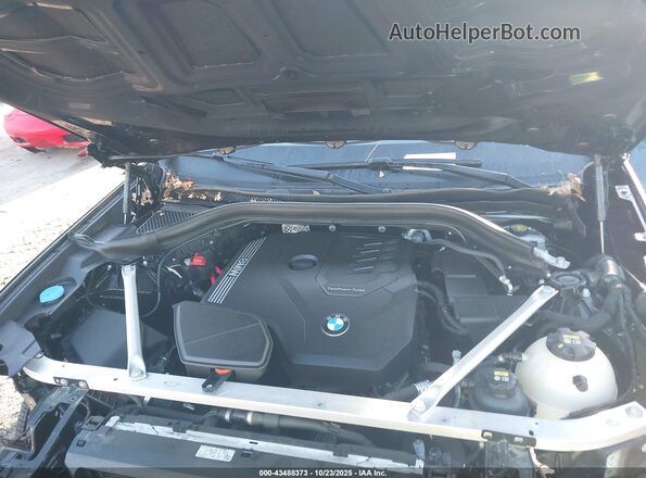 5UXTY5C08M9G03943 2021 BMW X3 Black Հետևի տեսք