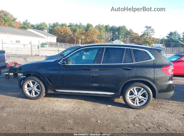 5UXTY5C08M9G03943 2021 BMW X3 Black Սալոնի 360 աստիճան տեսք