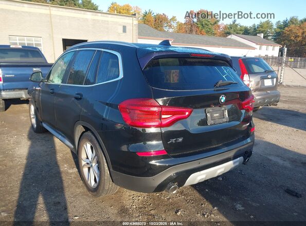 5UXTY5C08M9G03943 2021 BMW X3 Black Հետևի ձախ