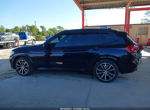 5UXTY5C08M9H51154 2021 BMW X3 Черный Панорамный вид салона 360°