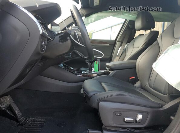 5UXTY5C09L9B76979 2020 BMW X3 Black Widok wnętrza z przodu
