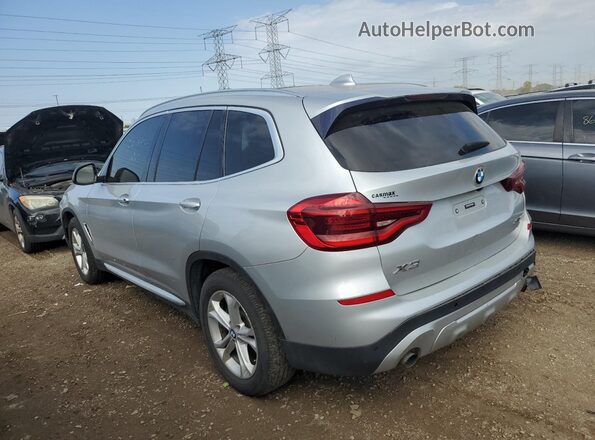 5UXTY5C09LLE58168 2020 BMW X3 Silver Rear left