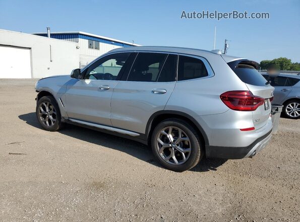 5UXTY5C09M9H37604 2021 BMW X3 Silver 