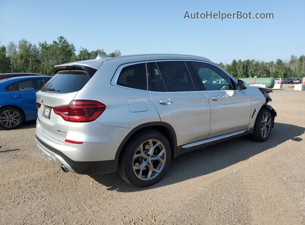 5UXTY5C09M9H37604 2021 BMW X3 Silver 