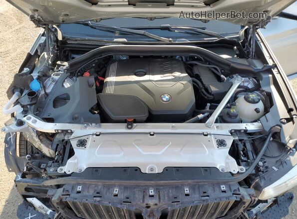 5UXTY5C09M9H37604 2021 BMW X3 Silver 