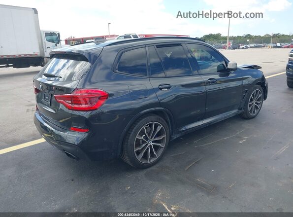 5UXTY9C00L9D65253 2020 BMW X3 Black Rear right