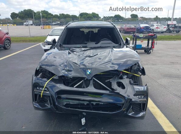 5UXTY9C00L9D65253 2020 BMW X3 Black Rear interior view