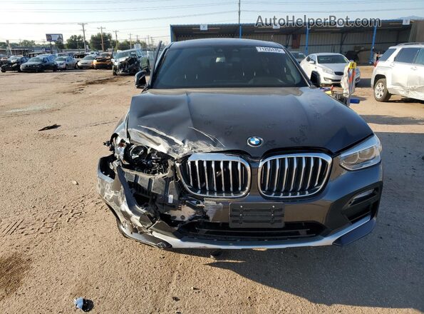 5UXUJ3C51KLG51910 2019 BMW X4 Gray Widok z przodu