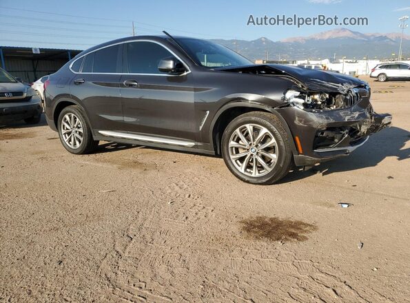 5UXUJ3C51KLG51910 2019 BMW X4 Gray Przód prawy
